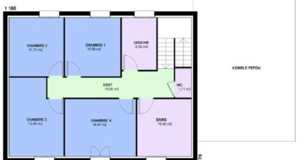 EMERAUDE contemporain 3373-594379_plan-etage.jpg - Maisons Horizon