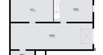 TURQUOISE SOUS SOL traditionnel 3394-594454_plan-sous-sol.jpg - Maisons Horizon