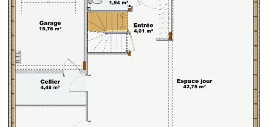 Maison neuve à , Moselle