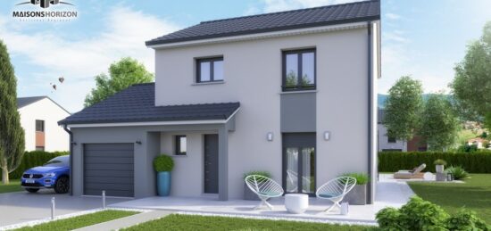 Maison neuve à Kirschnaumen, Grand Est