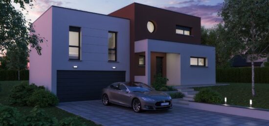 Maison neuve à Angevillers, Grand Est