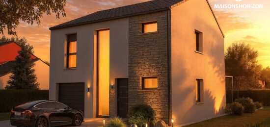 Maison neuve à Villers-la-Montagne, Grand Est